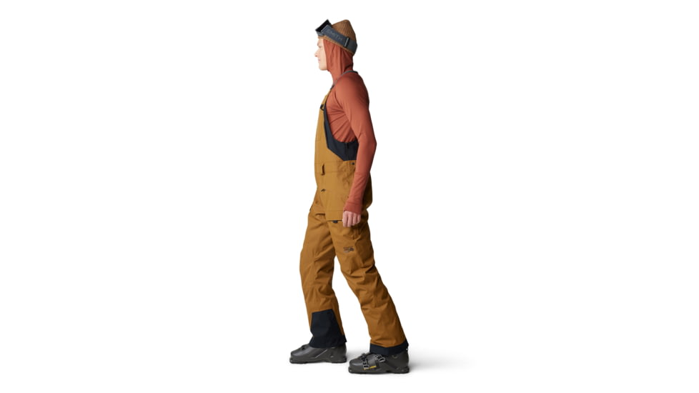 Mountain Hardwear FireFall Bib - Mens, Golden Brown, Large/Long, 2077201233-L-L
