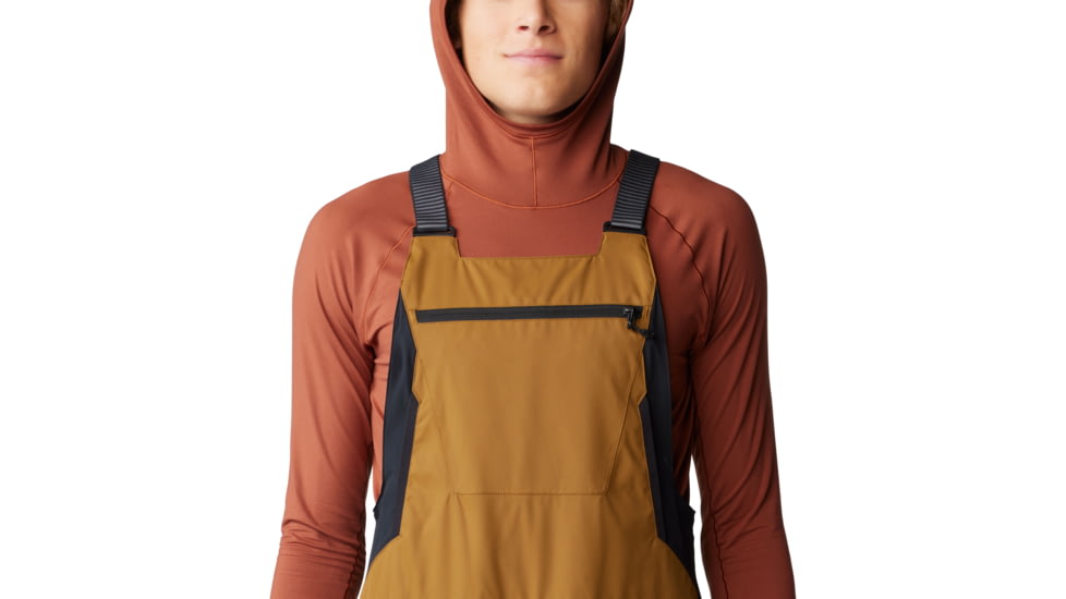Mountain Hardwear FireFall Bib - Mens, Golden Brown, Large/Long, 2077201233-L-L