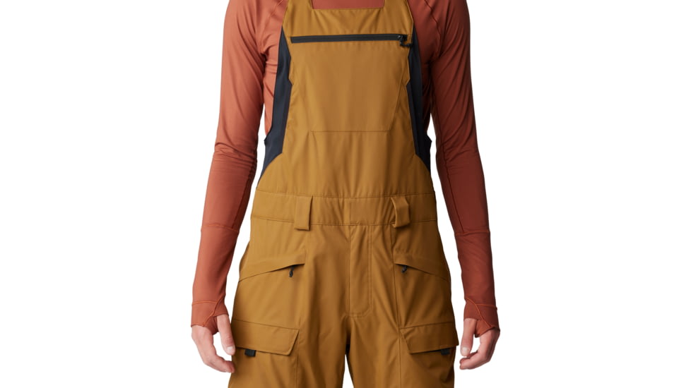 Mountain Hardwear FireFall Bib - Mens, Golden Brown, Large/Long, 2077201233-L-L