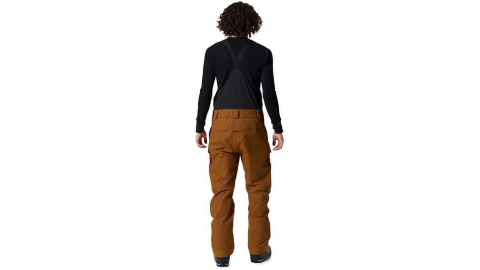 Mountain Hardwear Firefall Bib - Mens, Golden Brown, Medium, Long, 1942871233-M-L
