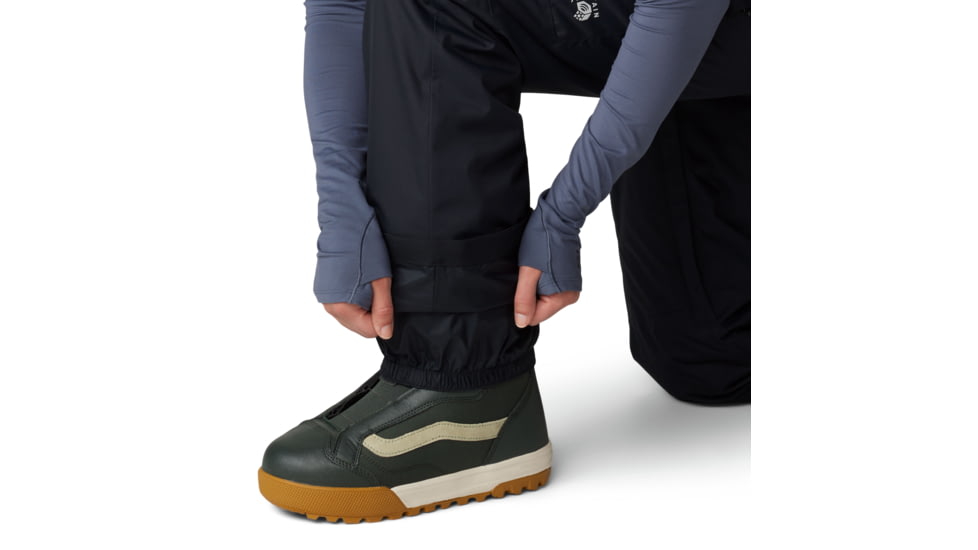 Mountain Hardwear FireFall Bib - Womens, Black, Regular Inseam, Large, 2077291-010-LxR