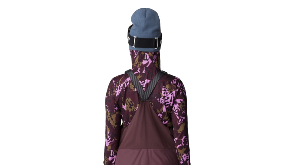 Mountain Hardwear FireFall Bib - Womens, Blackberry, Regular Inseam, Large, 2077291-513-LxR