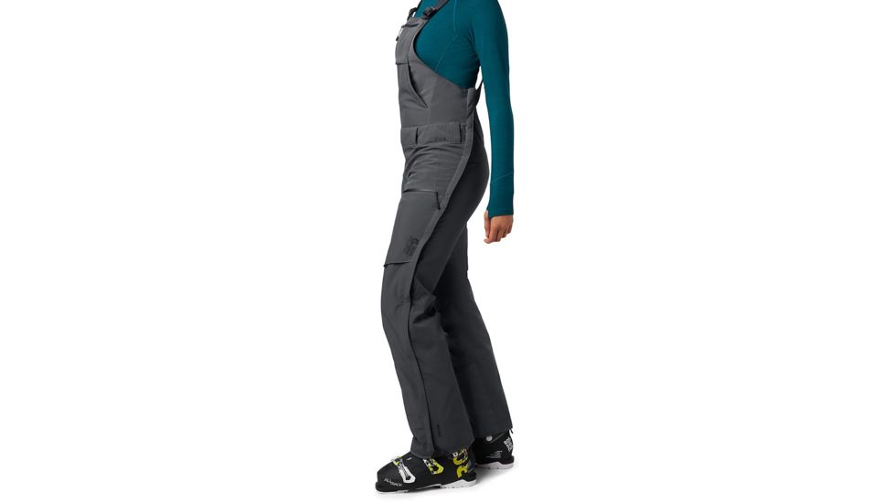 Mountain Hardwear FireFall Bib - Women's, Dark Storm, Small, Short Inseam, OL7825004-L-R