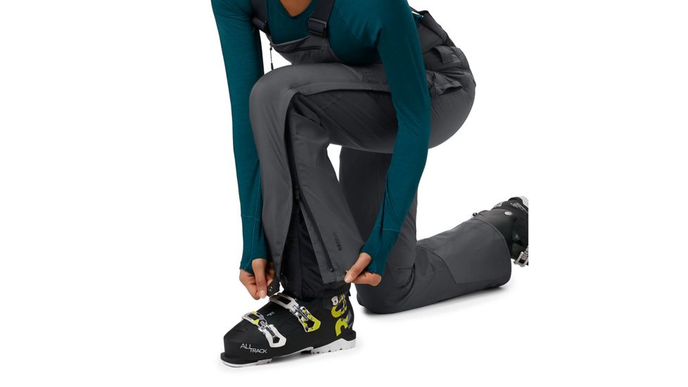 Mountain Hardwear FireFall Bib - Women's, Dark Storm, Small, Short Inseam, OL7825004-L-R