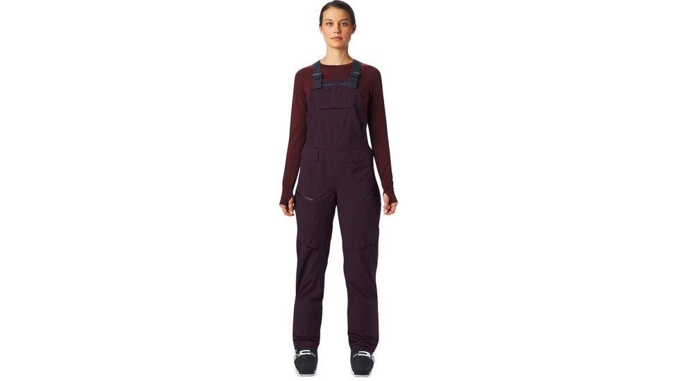 Mountain Hardwear FireFall Bib - Women's, Darkest Dawn, Large, Regular Inseam, OL7825509-L-R