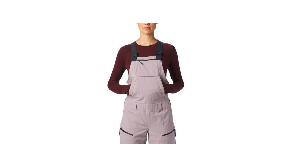 Mountain Hardwear FireFall Bib - Women's, Mystic Purple, Large, Regular Inseam, OL7825514-S-R