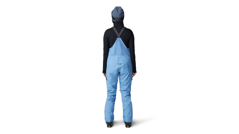 Mountain Hardwear FireFall Bib - Womens, Nitric Blue, Regular Inseam, Extra Large, 2077291450-XL-R