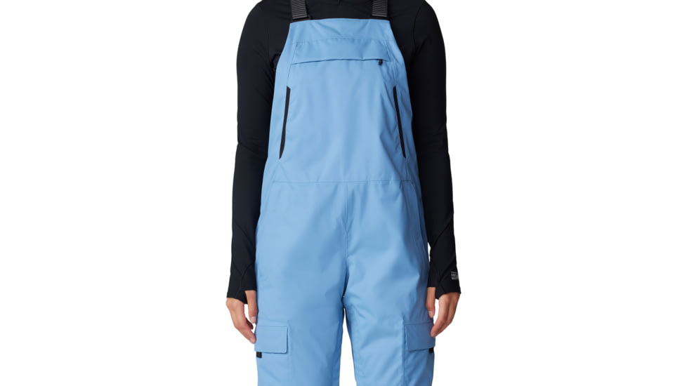 Mountain Hardwear FireFall Bib - Womens, Nitric Blue, Regular Inseam, Extra Large, 2077291450-XL-R