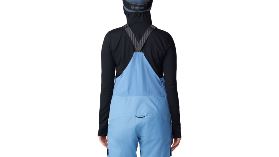 Mountain Hardwear FireFall Bib - Womens, Nitric Blue, Regular Inseam, Extra Large, 2077291450-XL-R