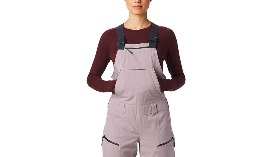 Mountain Hardwear FireFall Bib - Womens, Regular Inseam, Mystic Purple, Small, OL7825514-XS-R