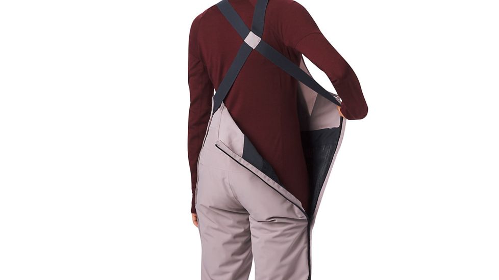 Mountain Hardwear FireFall Bib - Womens, Regular Inseam, Mystic Purple, Small, OL7825514-XS-R