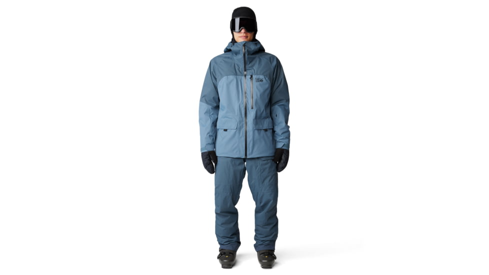 Mountain Hardwear Firefall Insulated Jacket - Mens, Asiatic Blue/Montauk Blue, Large, 2077191444-L