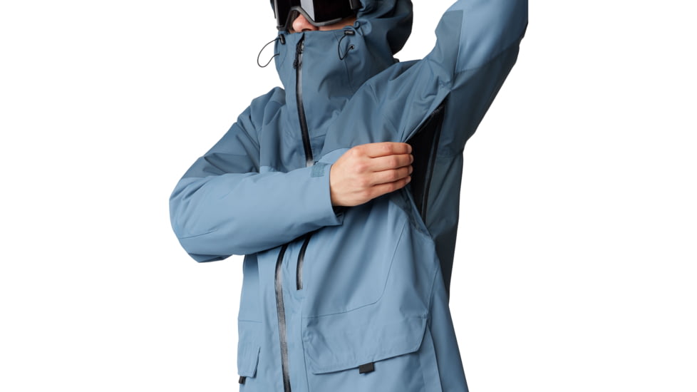 Mountain Hardwear Firefall Insulated Jacket - Mens, Asiatic Blue/Montauk Blue, Large, 2077191444-L