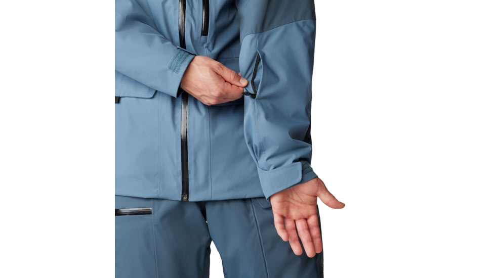 Mountain Hardwear Firefall Insulated Jacket - Mens, Asiatic Blue/Montauk Blue, Large, 2077191444-L