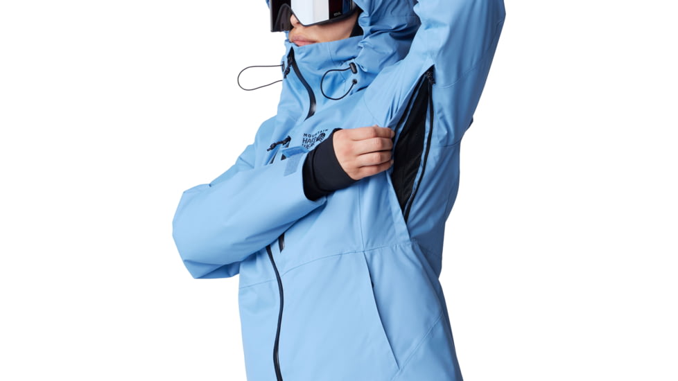 Mountain Hardwear Firefall Insulated Jacket - Womens, Nitric Blue, Large, 2077281450-L