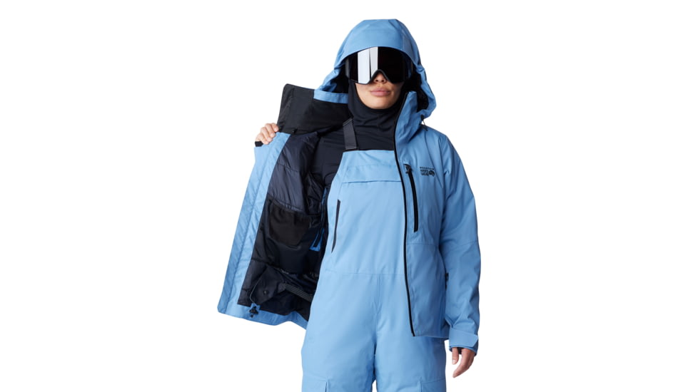 Mountain Hardwear Firefall Insulated Jacket - Womens, Nitric Blue, Large, 2077281450-L