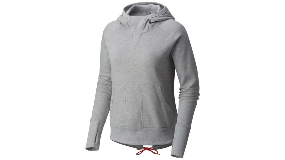 Mountain Hardwear Firetower Long Sleeve Hoody - Women's, Grey Ice, S 1764531063-S