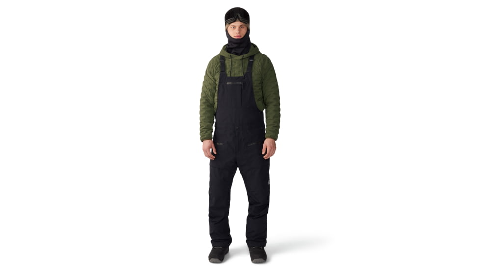 Mountain Hardwear First Tracks Bib - Mens, 010, XLxR, 2091991-010-XLxR