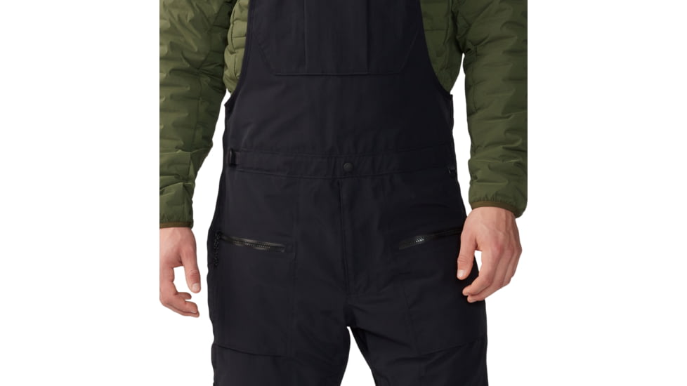 Mountain Hardwear First Tracks Bib - Mens, 010, XLxR, 2091991-010-XLxR