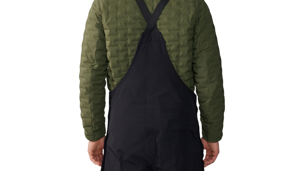 Mountain Hardwear First Tracks Bib - Mens, 010, XLxR, 2091991-010-XLxR