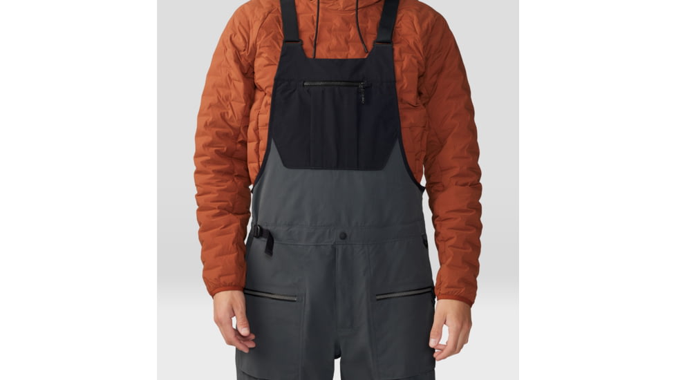 Mountain Hardwear First Tracks Bib - Mens, Volcanic, Large/Regular, 2043361007-VB-L-R