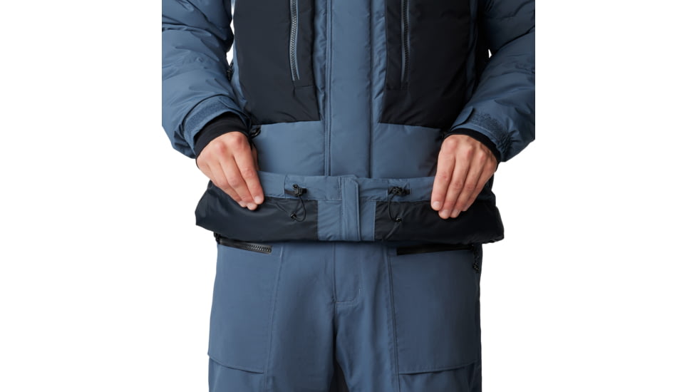 Mountain Hardwear First Tracks Down Jacket - Mens, Montauk Blue/Black, Large, 2092001430-L