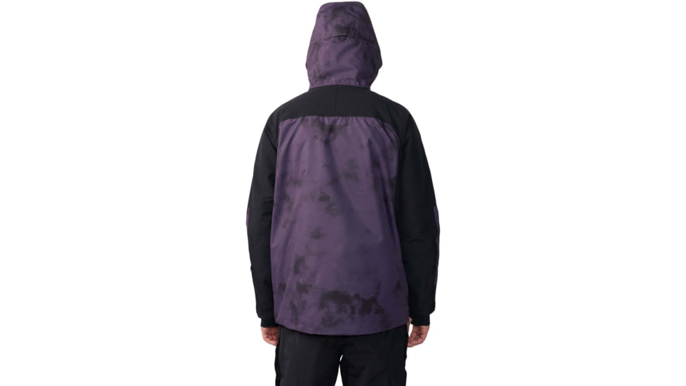 Mountain Hardwear First Tracks Insulated Jacket - Mens, Blurple Ice Dye Print, Small, 2043351598BIDP-S