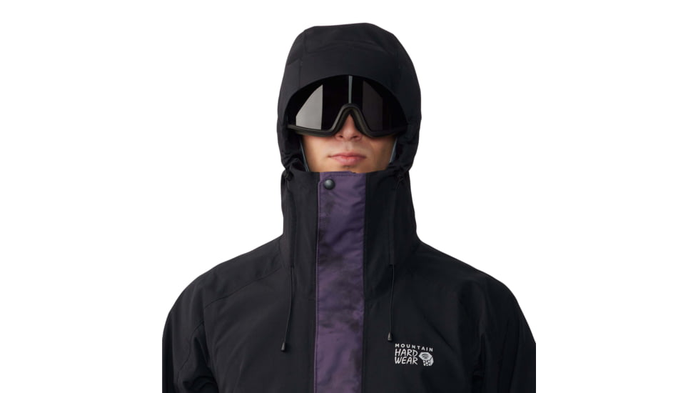 Mountain Hardwear First Tracks Jacket - Mens, Blurple Ice Dye Print, Large, 2043331598BIDP-L