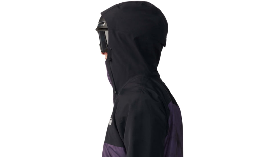 Mountain Hardwear First Tracks Jacket - Mens, Blurple Ice Dye Print, Large, 2043331598BIDP-L