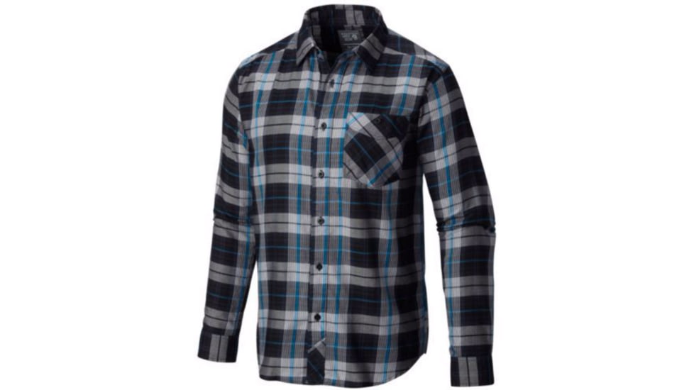 Franklin Long Sleeve Shirt - Mens-Hardwear Navy-Small