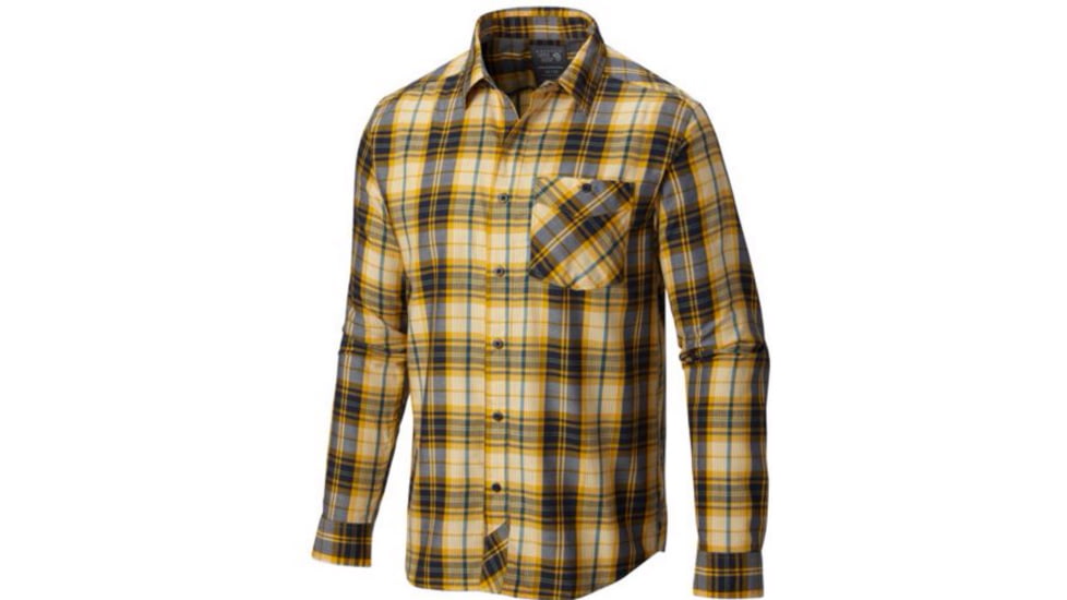 Mountain Hardwear Franklin Long Sleeve Shirt - Men's-Inca Gold-X-Large