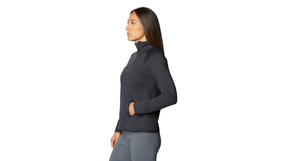 Mountain Hardwear Frostzone 1/4 Zip - Women's, Dark Storm, Medium, OL8059004-M