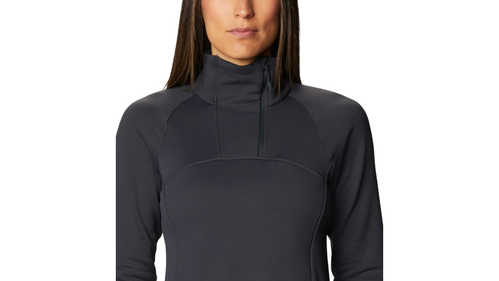 Mountain Hardwear Frostzone 1/4 Zip - Women's, Dark Storm, Medium, OL8059004-M
