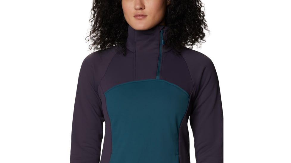 Mountain Hardwear Frostzone 1/4 Zip - Women's, Icelandic, Small, OL8059324-S