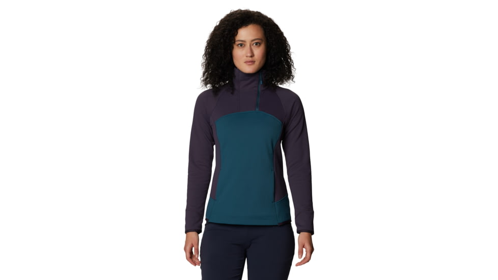 Mountain Hardwear Frostzone 1/4 Zip - Women's, Icelandic, Small, OL8059324-S