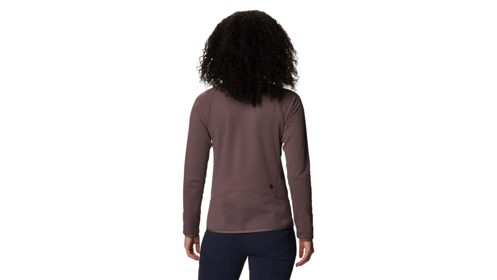 Mountain Hardwear Frostzone 1/4 Zip - Women's, Warm Ash, Small, OL8059249-S
