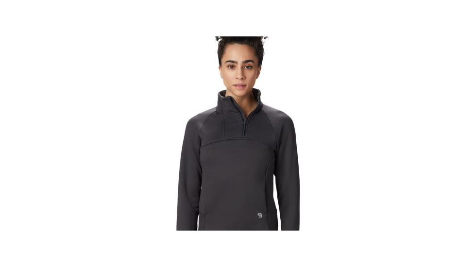 Mountain Hardwear Frostzone 1/4 Zip - Womens, Void, Large, 1851751012-L