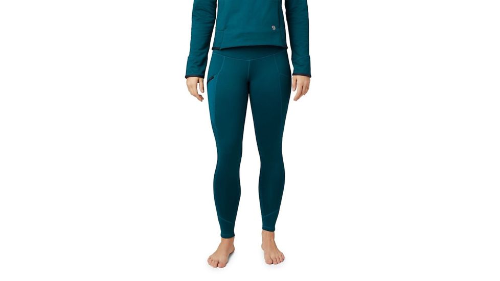 Mountain Hardwear Frostzone Tight - Womens, Regular Inseam, Dive, Extra Small, OL7716468-XS-R