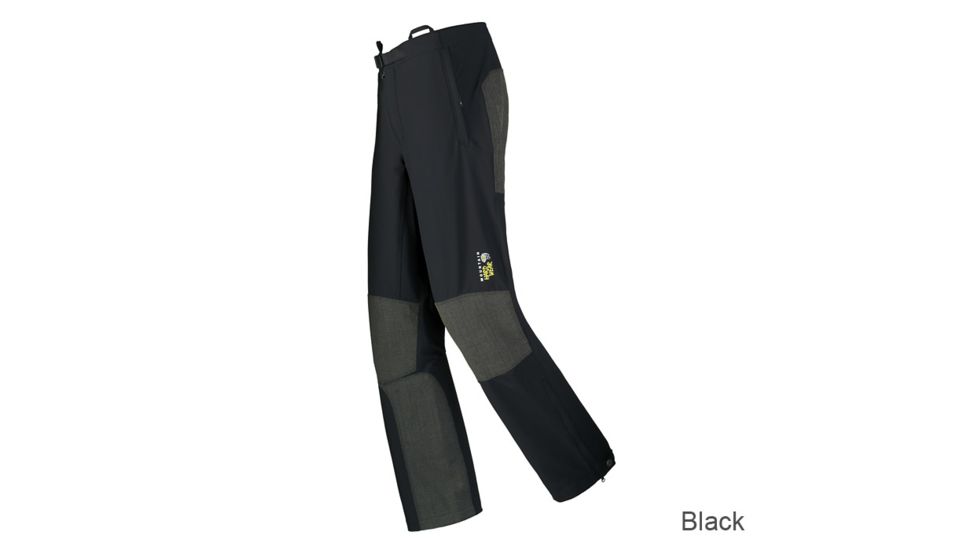 Mammut Glacier Pants - Men's-38 Waist-Regular Inseam-Black / Smoke
