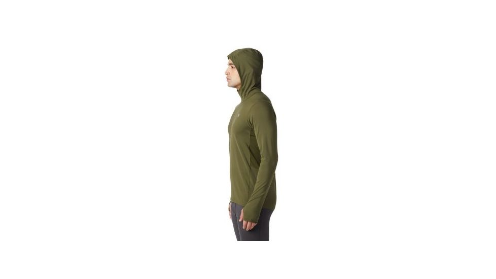 Mountain Hardwear Ghee Hoody - Mens, Dark Army, Large, 1851031304-L