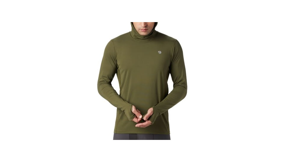 Mountain Hardwear Ghee Hoody - Mens, Dark Army, Large, 1851031304-L