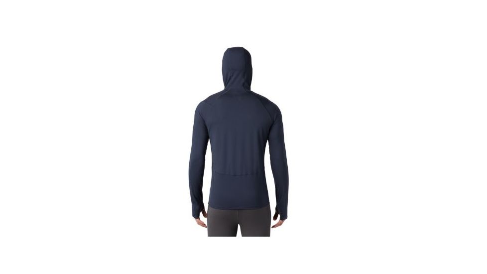 Mountain Hardwear Ghee Hoody - Mens, Dark Zinc, Large, 1851031406-L