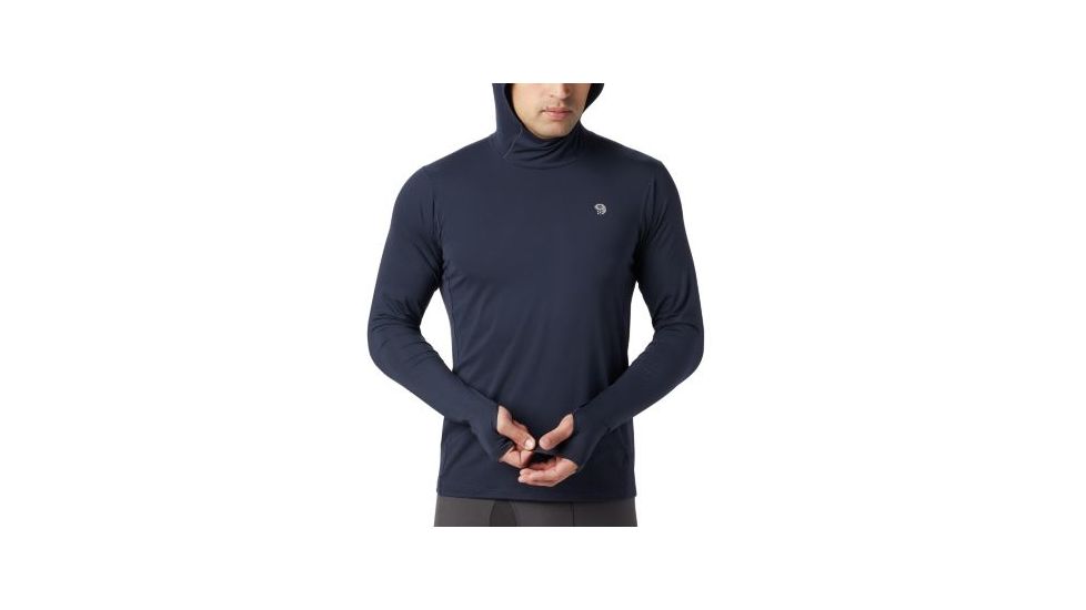 Mountain Hardwear Ghee Hoody - Mens, Dark Zinc, Large, 1851031406-L