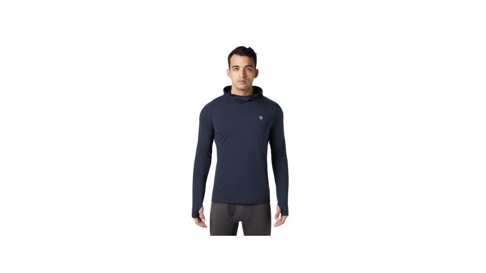 Mountain Hardwear Ghee Hoody - Mens, Dark Zinc, Large, 1851031406-L