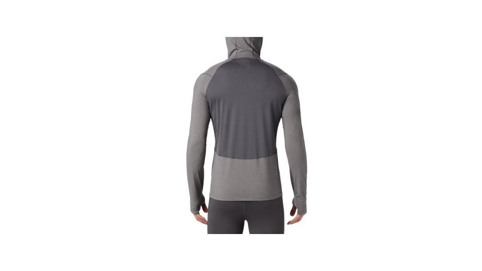 Mountain Hardwear Ghee Hoody - Mens, Heather Shark, Medium, 1851031015-M