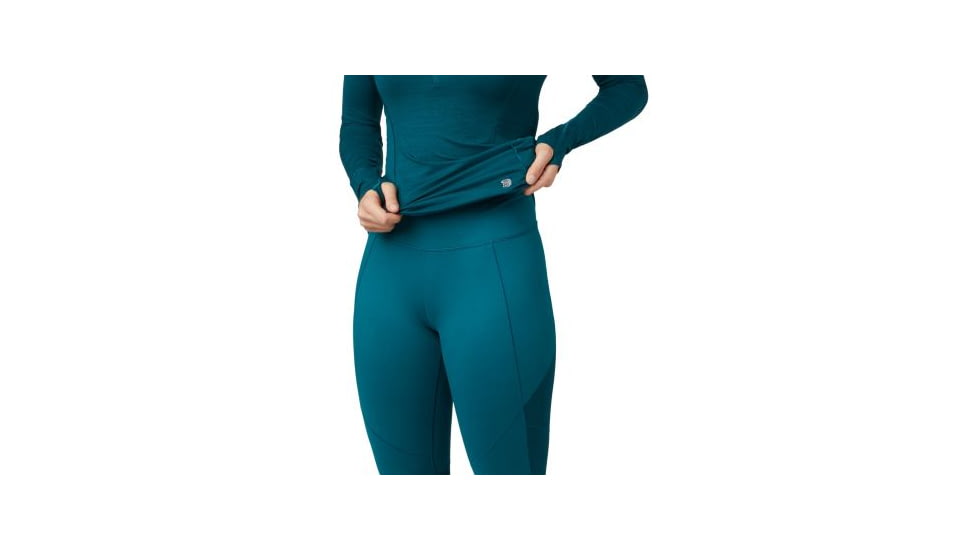 Mountain Hardwear Ghee Tight - Womens, Dive, Medium, Regular, 1851721468-M-R