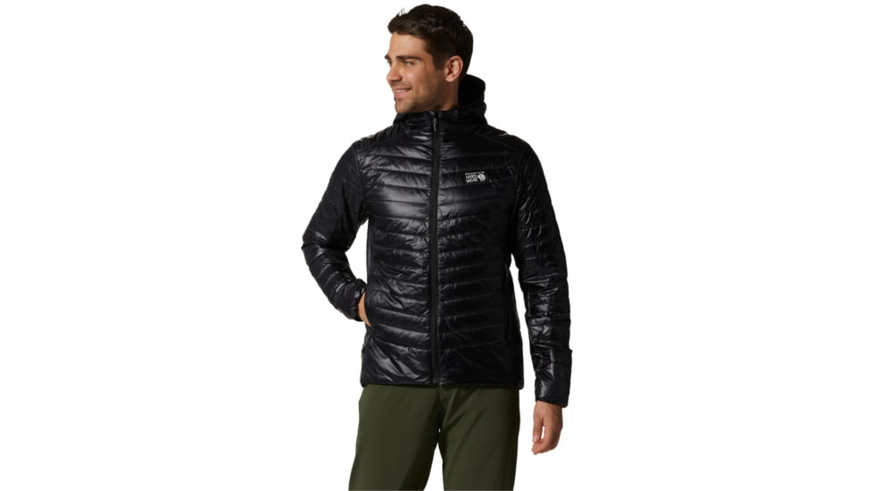 Mountain Hardwear Ghost Shadow Hoody - Mens, Black, Extra Large, 1879821011-XL