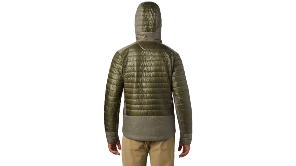 Mountain Hardwear Ghost Shadow Hoody - Mens, Light Army, Extra Large, 1879821333-XL