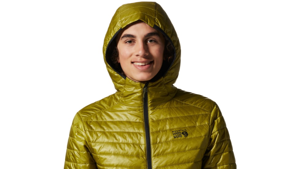 Mountain Hardwear Ghost Shadow Hoody - Mens, Moon Moss, Large, 1879821356-L