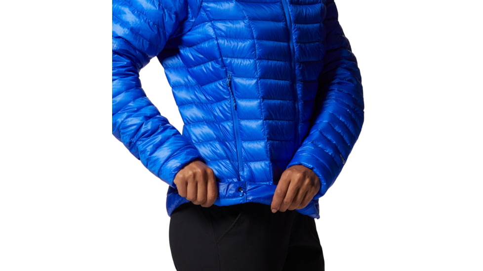 Mountain Hardwear Ghost Whisperer 2 Hood Jacket - Womens, Bright Island Blue, Extra Large, 1871631409-XL